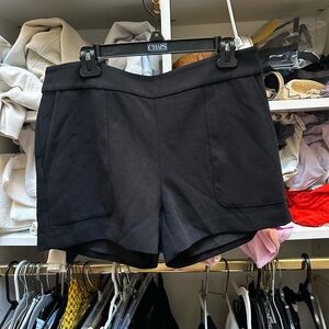 Marie Oliver Women's Black High Waist Shorts